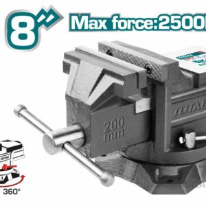 TOTAL BENCH VICE 8'' - 200mm (THT6186)